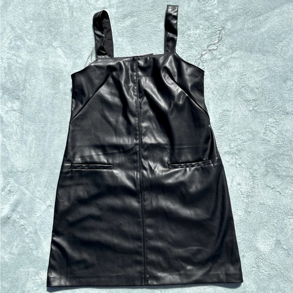 Dex delany vegan leather dress